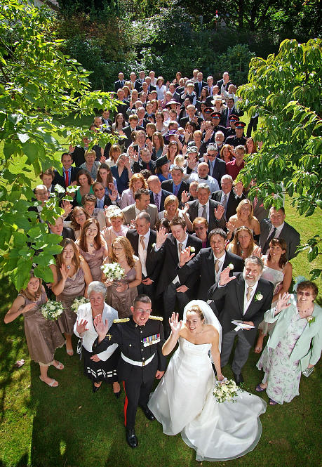 Wedding photographer St Georges Church Newbury